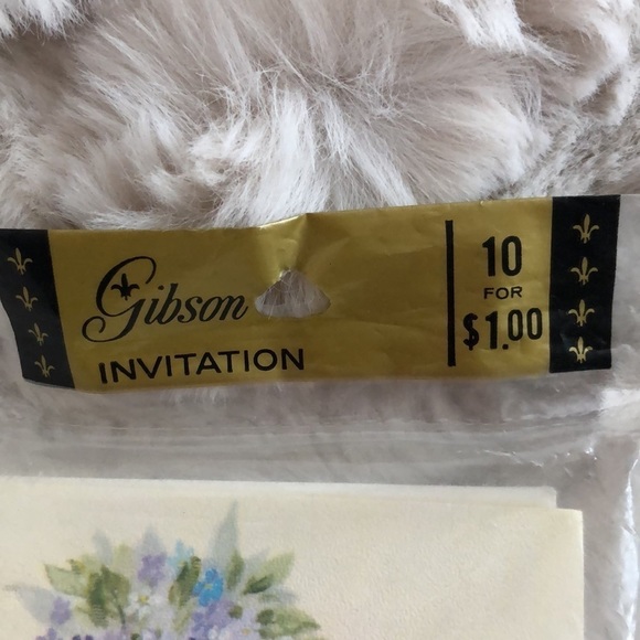 VINTAGE sealed Gibson invitations - Picture 4 of 7